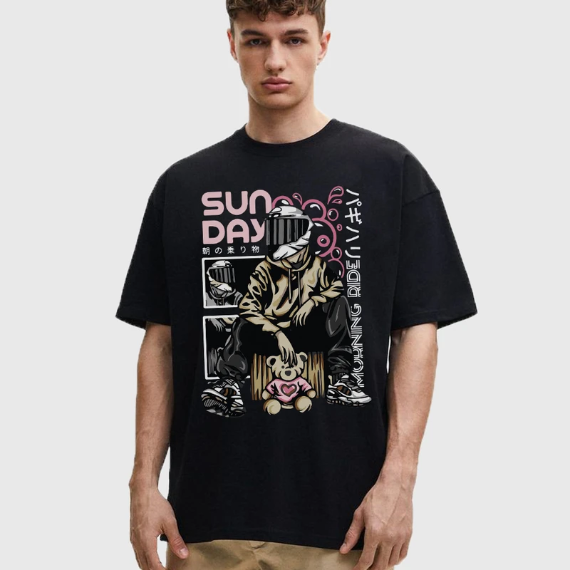 تی شرت آستین کوتاه مردانه مدل اسپرت موتور سیکلت z559