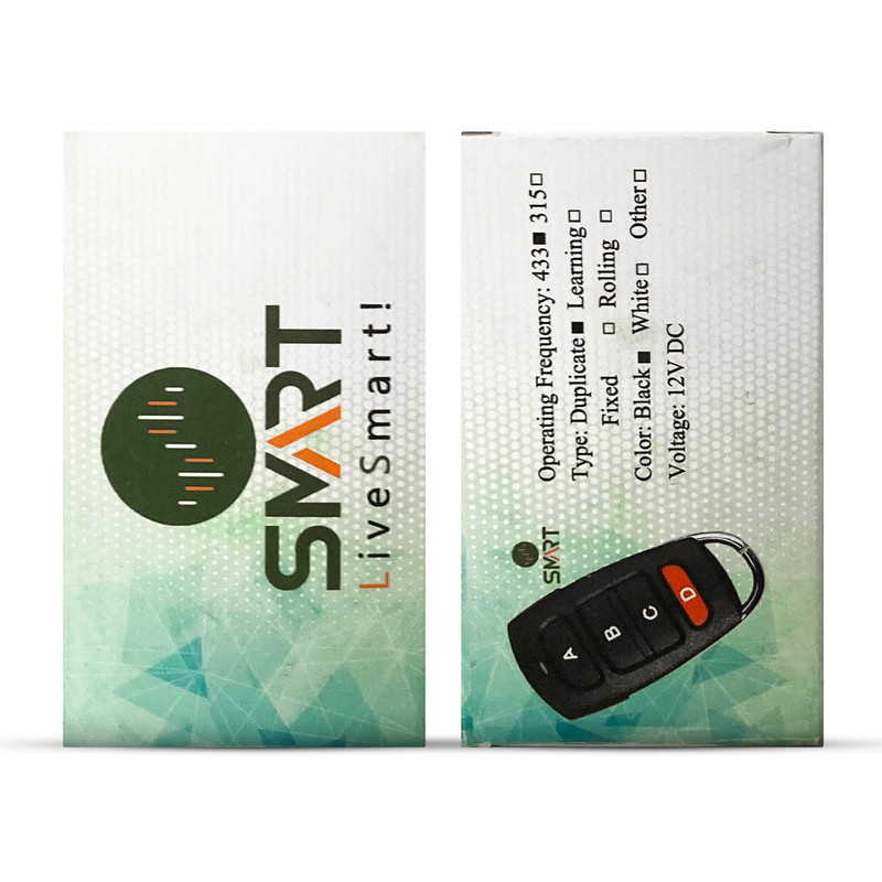 ریموت دربازکن اسمارت مدل بلوتوثی آزرایی کد Dezh-433-AZR SMART