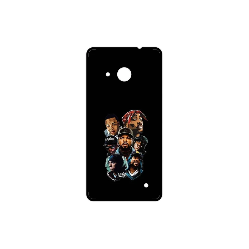 برچسب پوششی ماهوت مدل Great Rappers Digital Art مناسب برای گوشی موبایل مایکروسافت Lumia 550