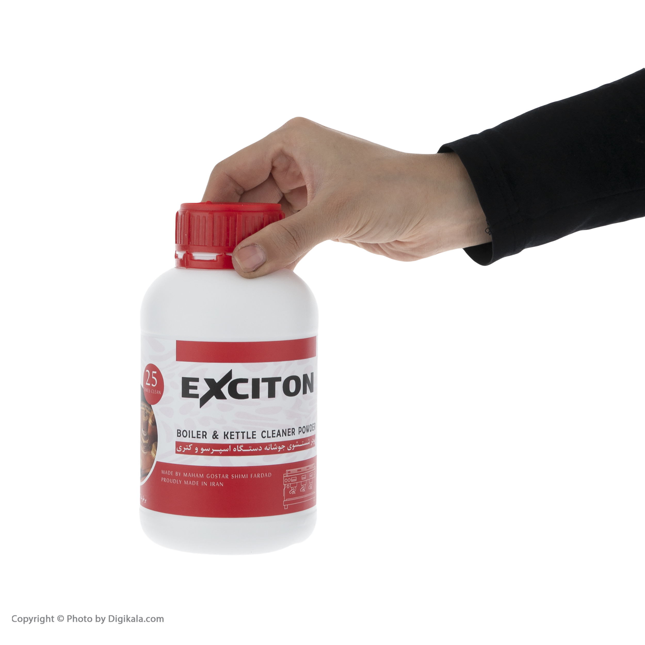 پودر جرم گیر بویلر و کتری اکسیتون مدل EX-500-BLR