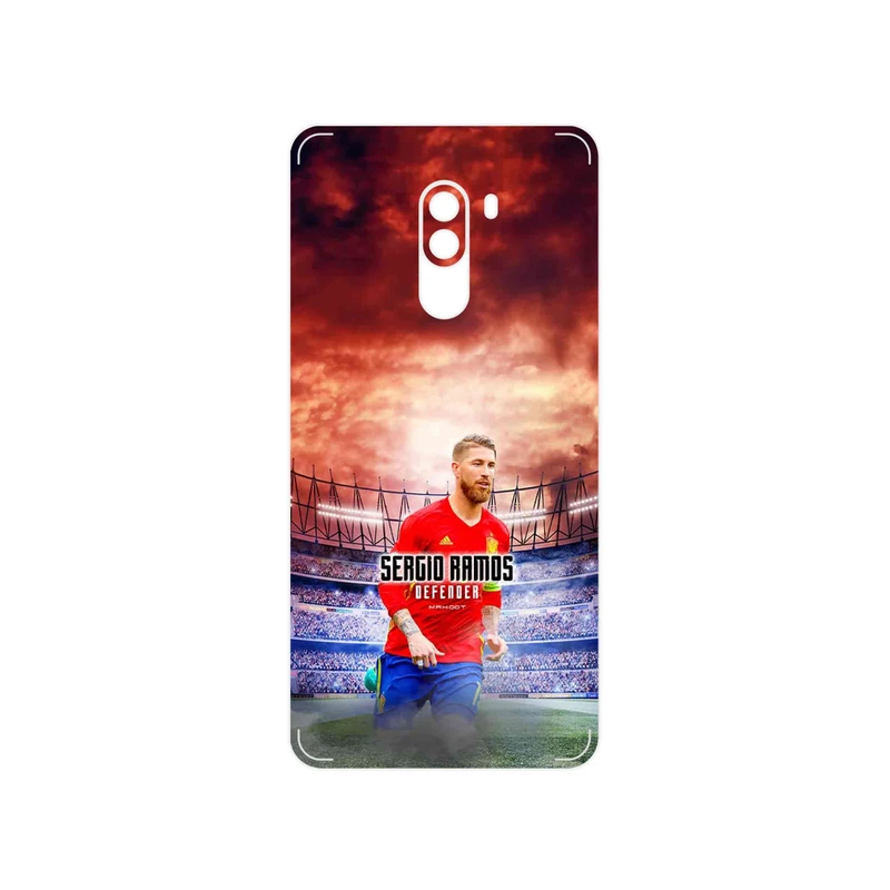 برچسب پوششی ماهوت مدل Sergio Ramos مناسب برای گوشی موبایل شیائومی POCOPHONE F1