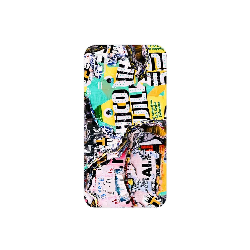 برچسب پوششی ماهوت مدل Collage of Teared Paper مناسب برای گوشی موبایل سامسونگ Galaxy A2 Core