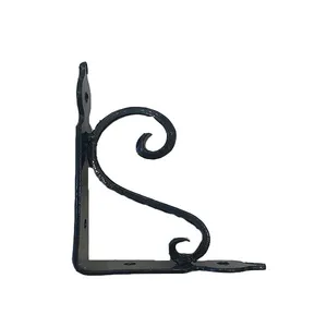 پایه نگهدارنده طبقه دیواری مدل فرفورژه کد 4