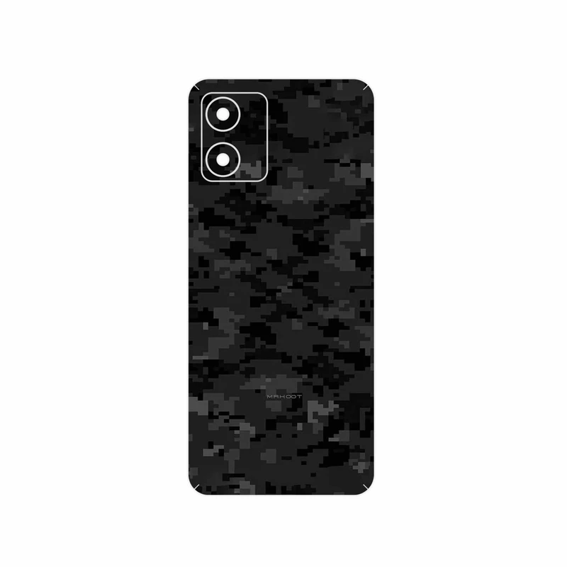برچسب پوششی ماهوت مدل Night_Army_Pixel مناسب برای گوشی موبایل موتورولا Moto E13
