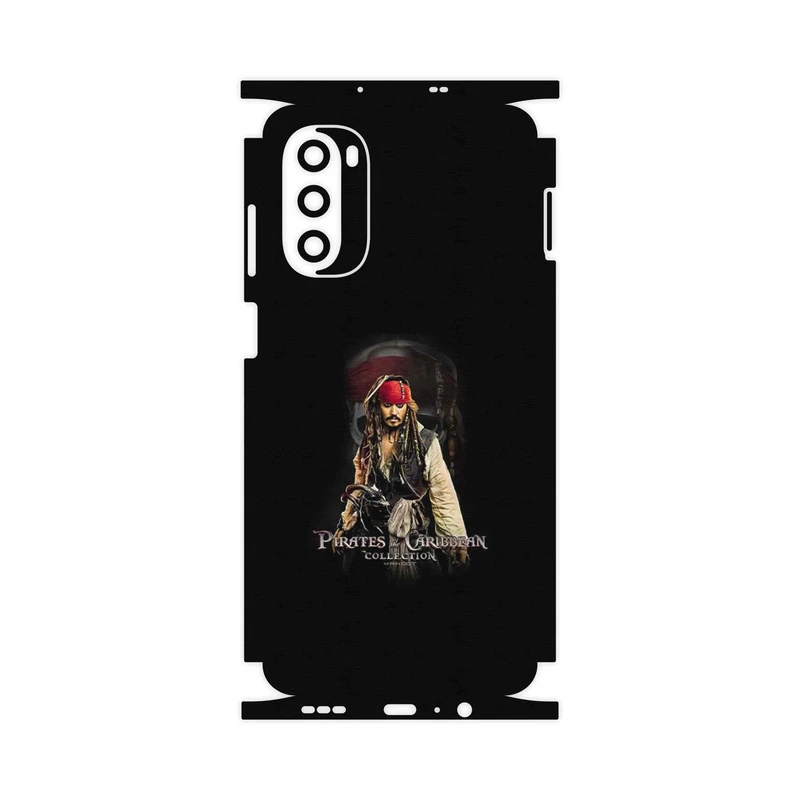 برچسب پوششی ماهوت مدل PIRATES OF THE CARIBBEAN-FullSkin مناسب برای گوشی موبایل موتورولا Moto G52