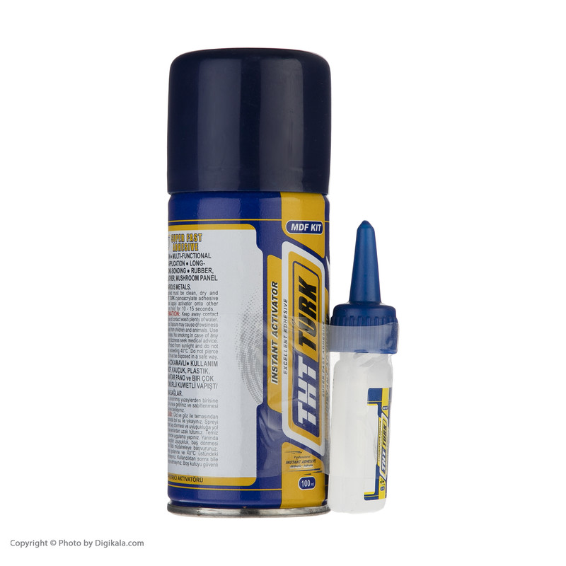 چسب 123 تی اچ تی ترک مدل MDF KIT کد 05 حجم 100 میلی لیتر