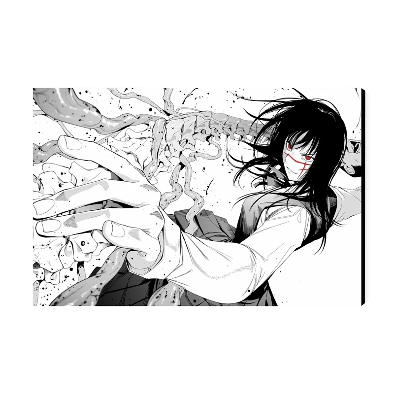 تابلو شاسی عرش مدل انیمه مرد اره ای  Chainsaw Man کد As3716