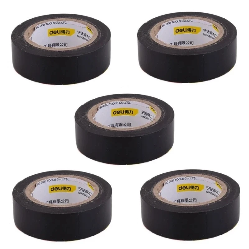 چسب برق دلی مدل DL5264 طول 1000 سانتی متر بسته 5 عددی