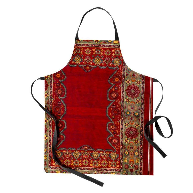 پیش بند آشپزخانه مدوپد طرح فرش کردستان کف ساده مدل C-Ghashghaee01