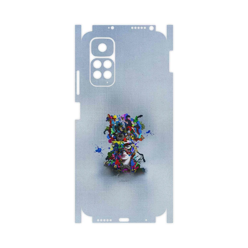 برچسب پوششی ماهوت مدل Collage of surreal Portrait of Women 4-FullSkin مناسب برای گوشی موبایل شیائومی Redmi Note 11S