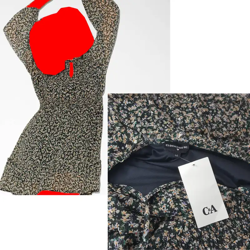 پیراهن زنانه سی اند ای مدل clockhouse