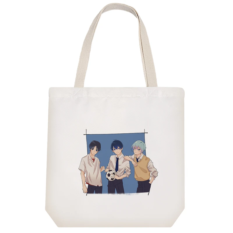 ساک خرید پارچه ای خندالو طرح انیمه بلولاک مدل توت بگ کد 2220