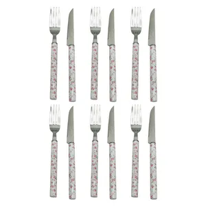 سرویس کارد و چنگال میوه خوری 12 پارچه مدل 2078W