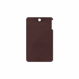 MAHOOT Matte-Dark-Brown-Leather Cover Sticker for Lenovo A7-50 A3500 2014