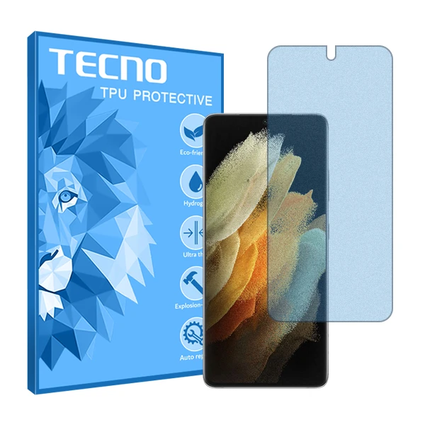 محافظ صفحه نمایش مات آنتی بلو تکنو مدل HyMBLU مناسب برای گوشی موبایل سامسونگ Galaxy S21 Ultra