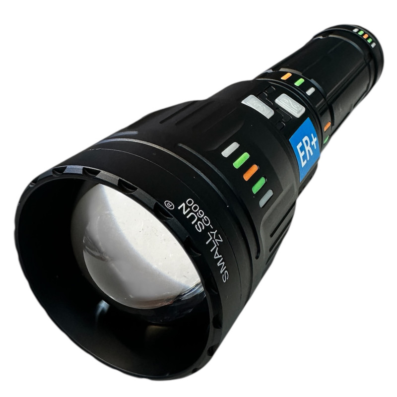چراغ قوه دستی اسمال سان مدل G600 +ER با نور مهتابی