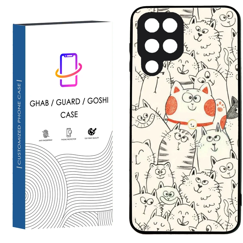 کاور قاب گارد گوشی طرح دخترانه کد 99 - TPU مناسب برای گوشی موبایل سامسونگ Galaxy A22 4G