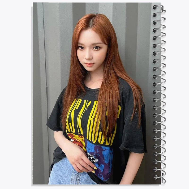 دفتر نت موسیقی 50 برگ خندالو مدل وینتر گروه آسپا Aespa کد 19736