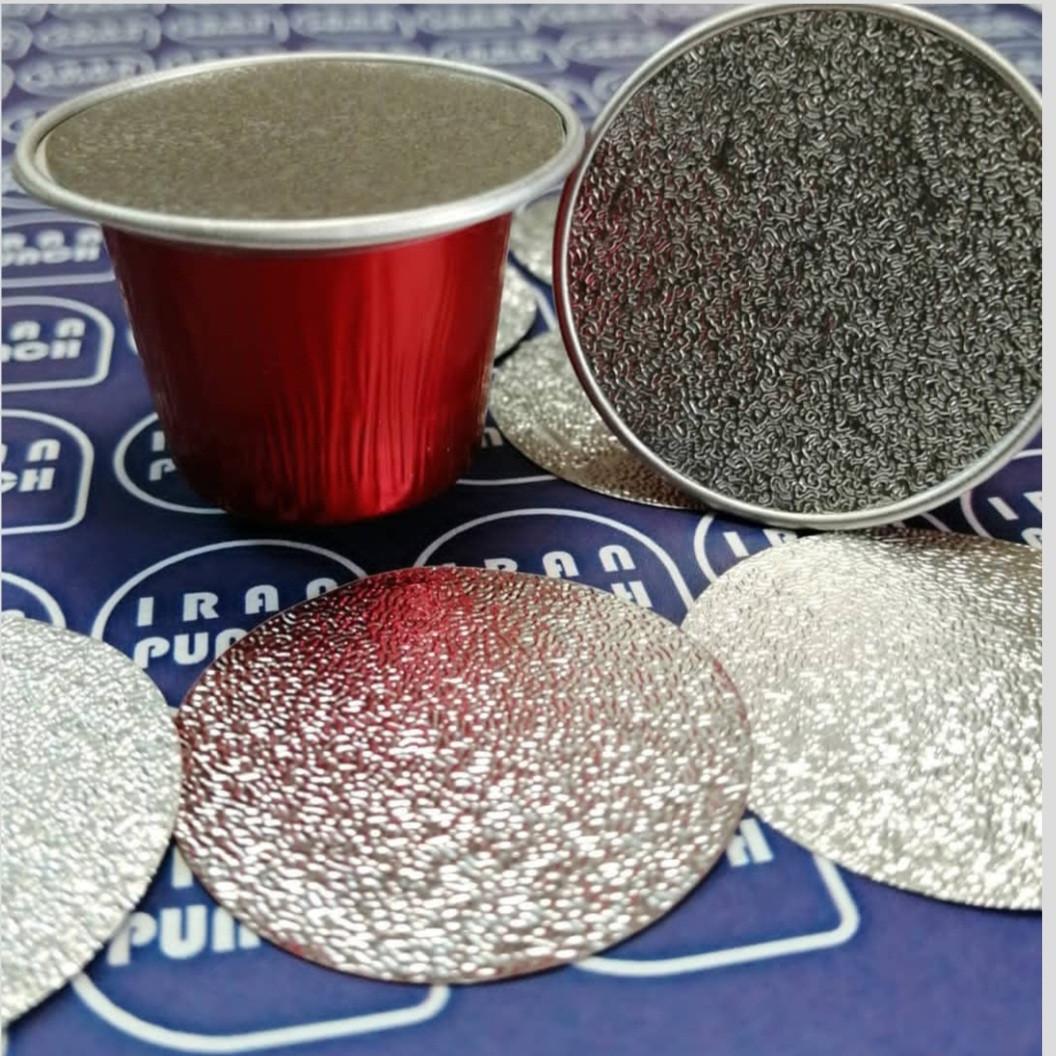 درپوش کپسول قهوه قابل شارژ مدل آلومینیومی حرارتی مجموعه 1800 عددی