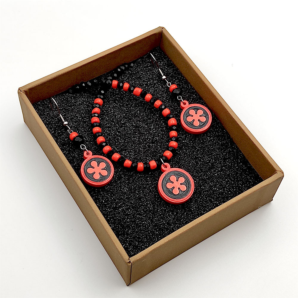 نیم ست زنانه مدل گل