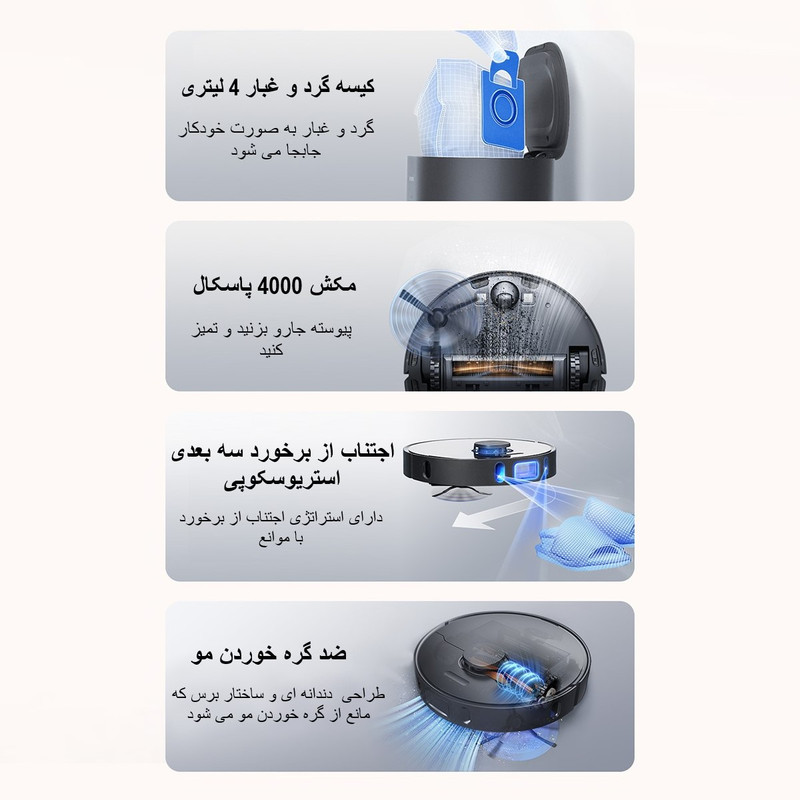 جاروبرقی سطلی دریم مدل L10 Plus