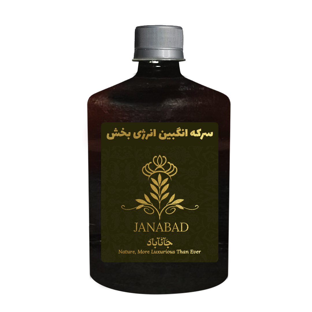 سرکه انگبین انرژی بخش ممتاز جانآباد - 500 میلی لیتر