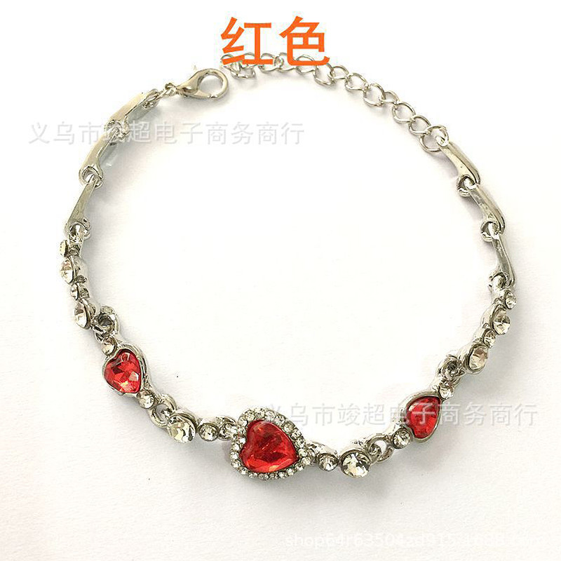 دستبند زنانه مدل قلب کد 00738