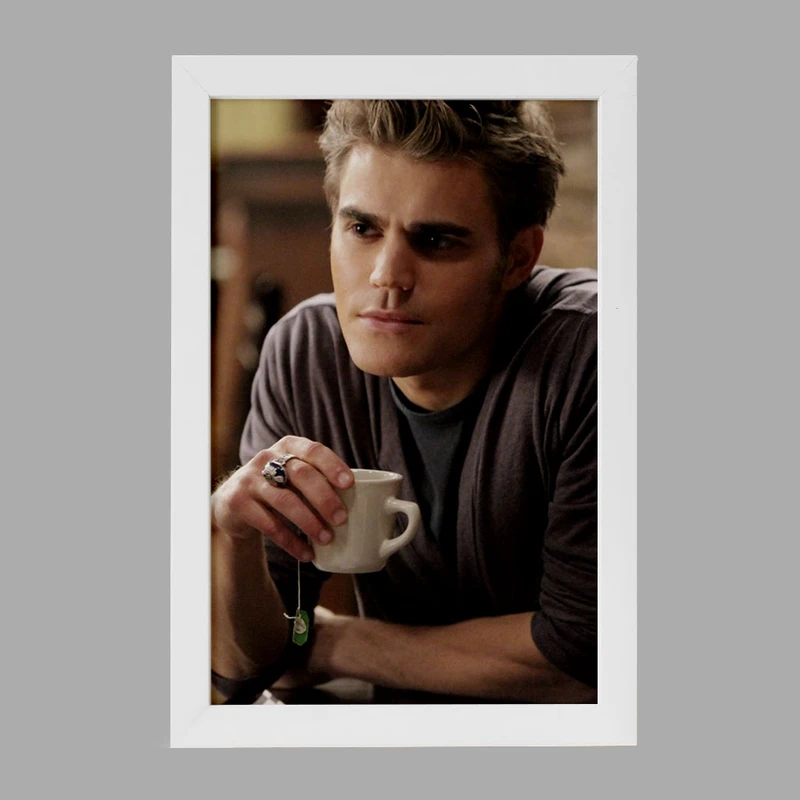 تابلو خندالو مدل استفان سالواتوره خاطرات یک خون آشام  The Vampire Diaries  کد 23688