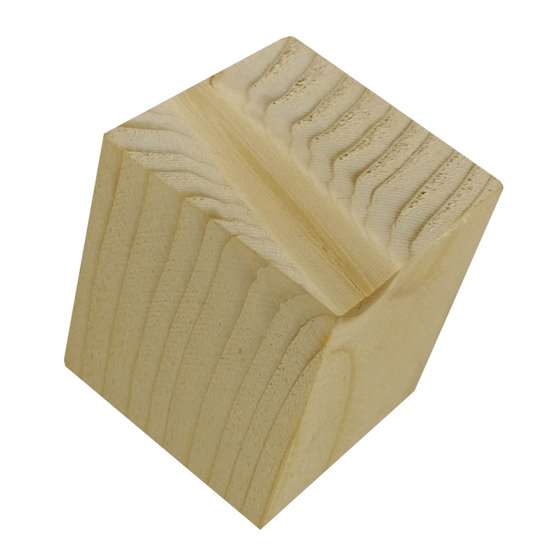 تخته چوب مدل مکعب خام بسته 50 عددی