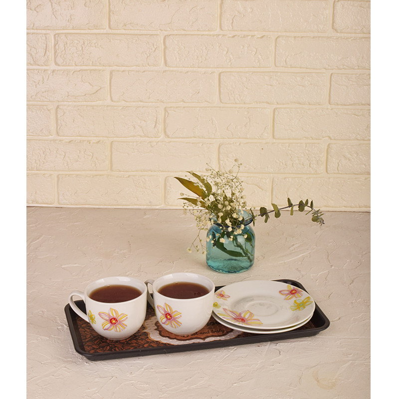 سینی مهروز مدل SE-711 طرح Coffee house