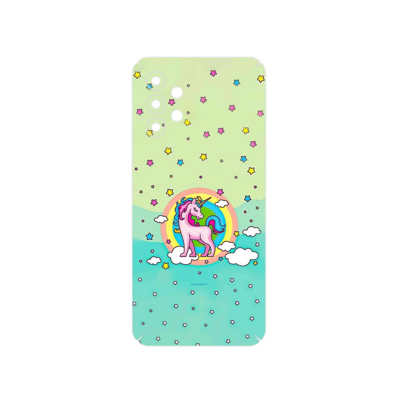 برچسب پوششی ماهوت مدل Rainbow unicorn adventure مناسب برای گوشی موبایل سامسونگ Galaxy A13