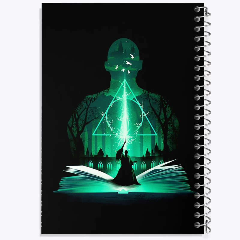 دفتر لیست خرید 50 برگ خندالو طرح هری پاتر (Harry Potter) کد N5004