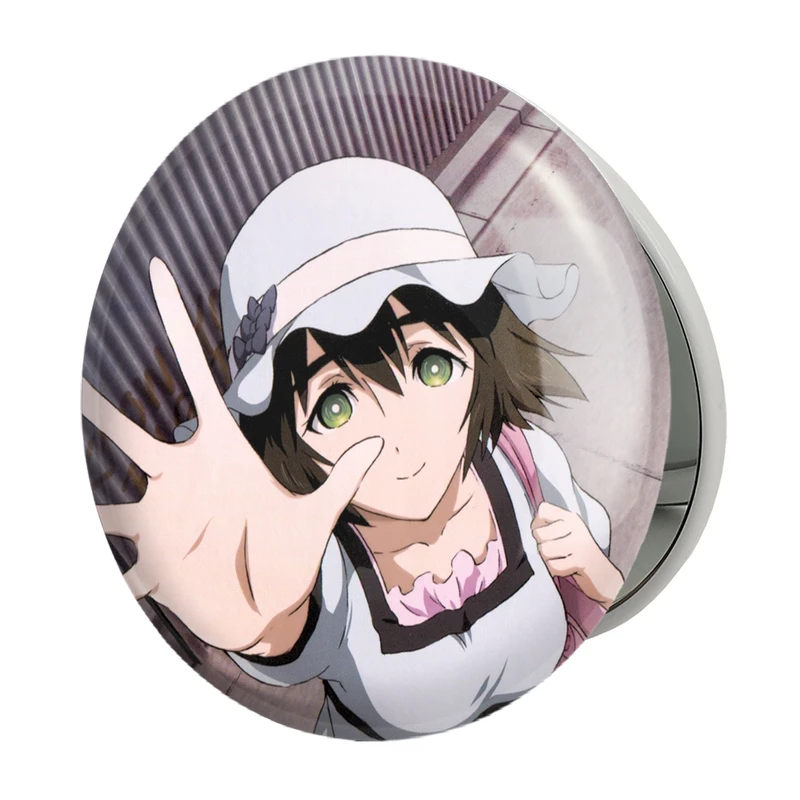 آینه جیبی خندالو طرح مایوری انیمه دختر مدل تاشو کد 12157 