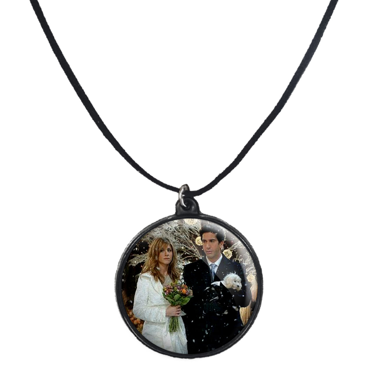 گردنبند پرمانه طرح فرندز کد pmb.18894 مدل دو طرفه