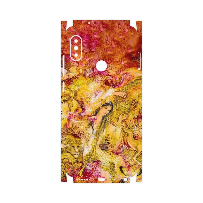 برچسب پوششی ماهوت مدل Persian miniature 1-FullSkin مناسب برای گوشی موبایل شیائومی Redmi Note 5 Pro