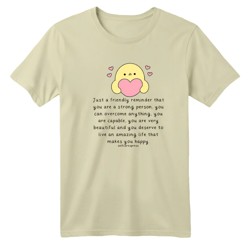 تی شرت آستین کوتاه بچگانه مدل جوجه و قلب