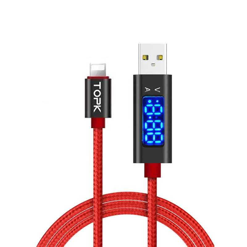 کابل تبدیل USB به لایتنینگ تاپکی مدل C47 طول 1 متر