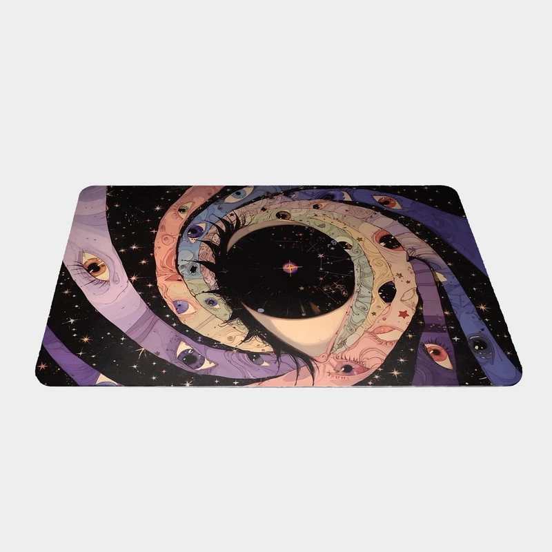 ماوس پد طرح چشمان ستاره‌ای سایز 24x37 سانتی متر