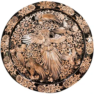 سینی مسی مدل الماس تراش گرد کد 60 RA