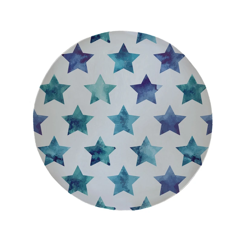 پادری مدل دایره طرح ستاره کد 9021 سایز 90 × 90 سانتی متر 