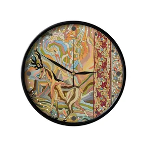 ساعت دیواری مدوپد طرح فرش تابلو مدل C-T00011