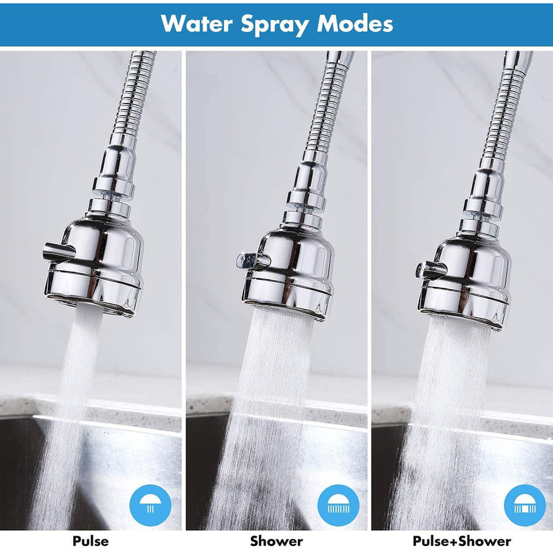 سرشیر کاهنده مصرف آب مدل سه حالته °360 فنر دار