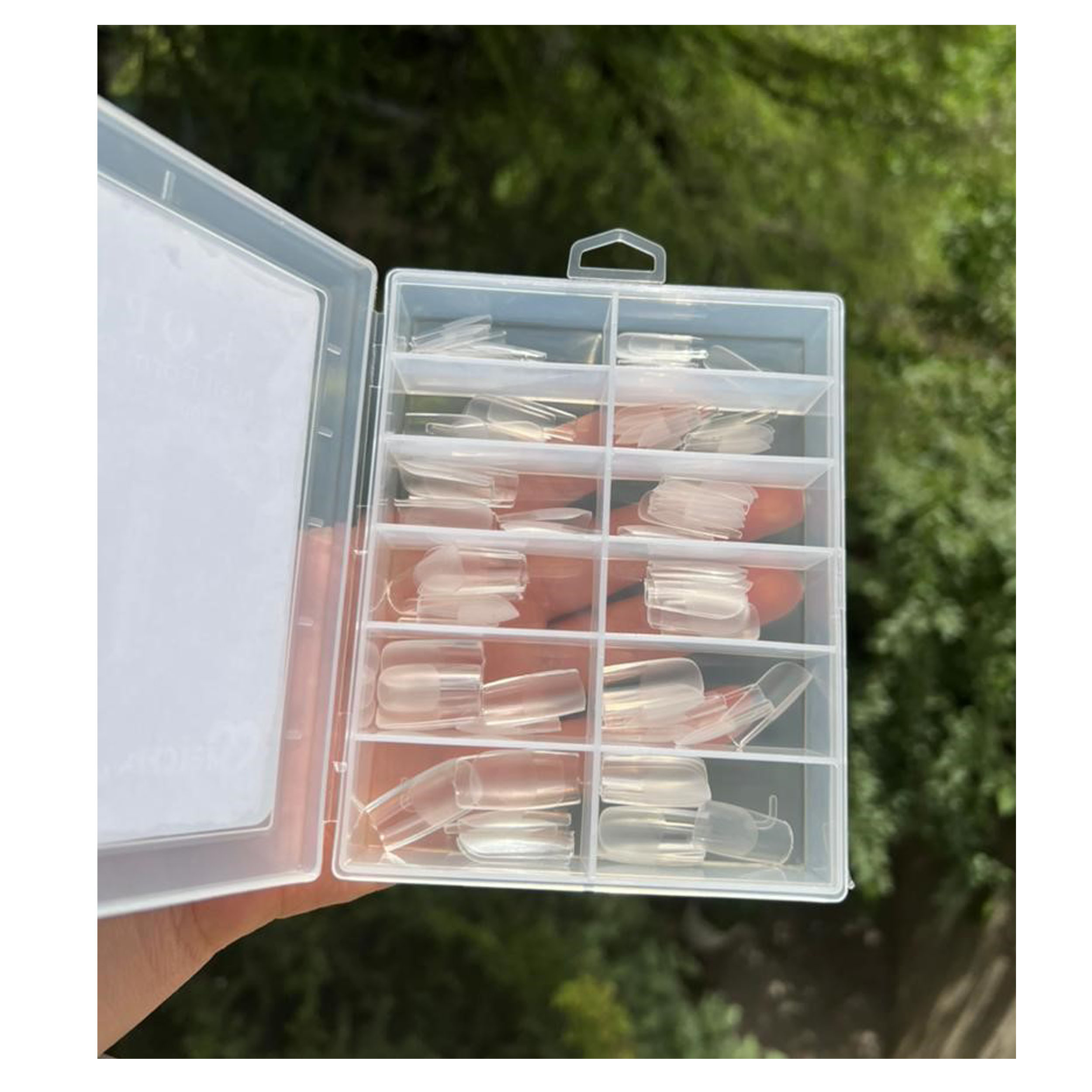 قالب کاشت ناخن کوپر مدل میچا کد C-03 بسته 120 عددی