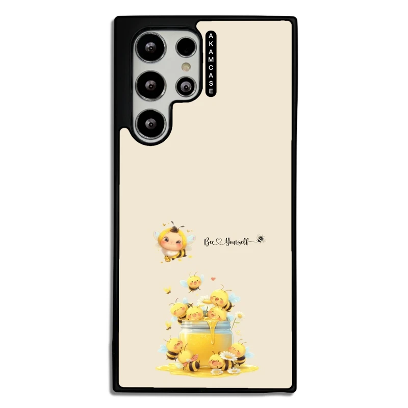 کاور آکام مدل AMC-WSGS22U-ANIMALS QOUTES-4 مناسب برای گوشی موبایل سامسونگ Galaxy S22 Ultra