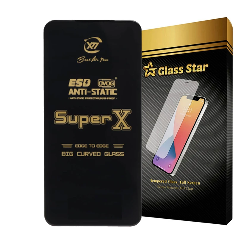 محافظ صفحه نمایش گلس استار مدل  SUPERXS مناسب برای گوشی موبایل شیائومی Redmi Note 12 Pro 4G