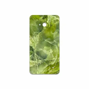 MAHOOT Green Crystal Marble Cover Sticker for Microsoft Lumia 640