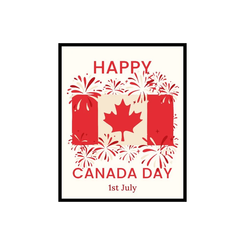پوستر مدل روز ملی کانادا 2