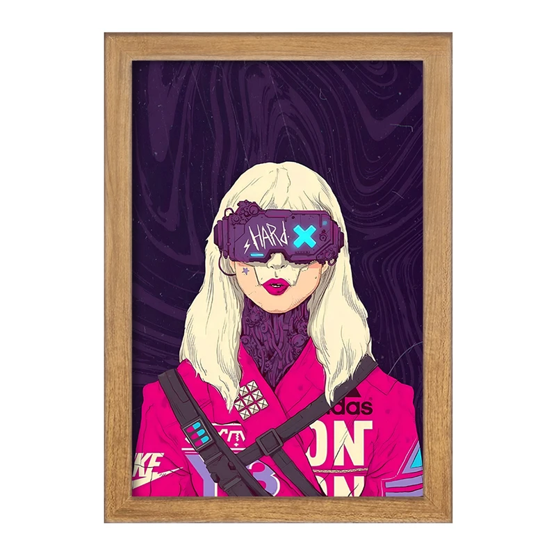 تابلو خندالو مدل دخترانه کد F4779