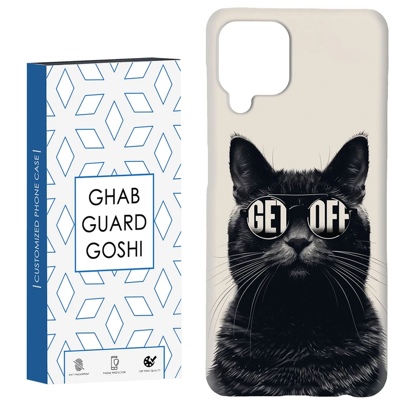 کاور قاب گارد گوشی طرح گربه کد Dimo-353 مناسب برای گوشی موبایل سامسونگ Galaxy A12 / M12