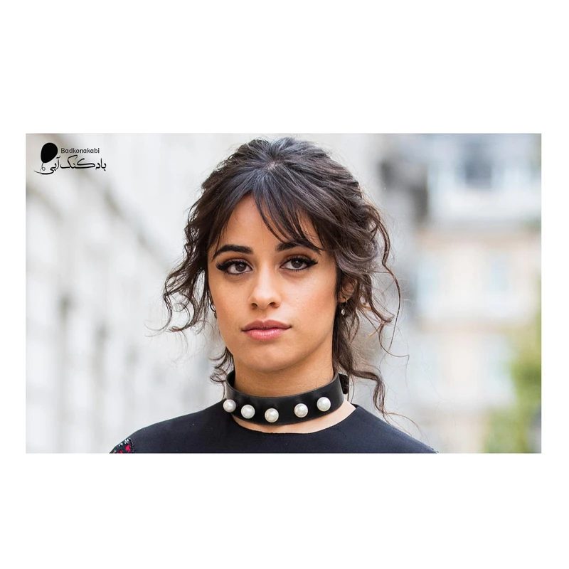 پوستر دیواری بادکنک آبی طرح Camila Cabello مدل C1